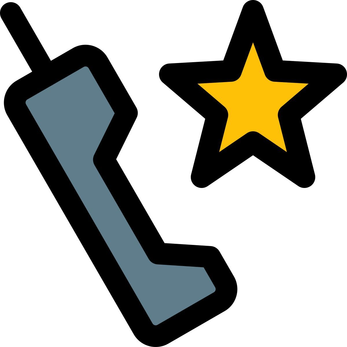 favorite satellite phone icon