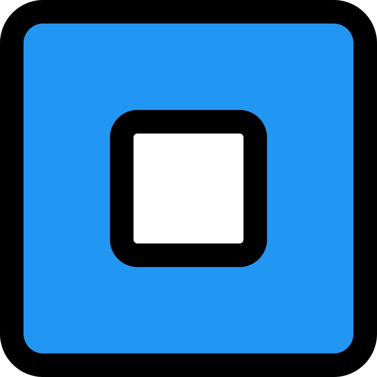 botón de parada icon