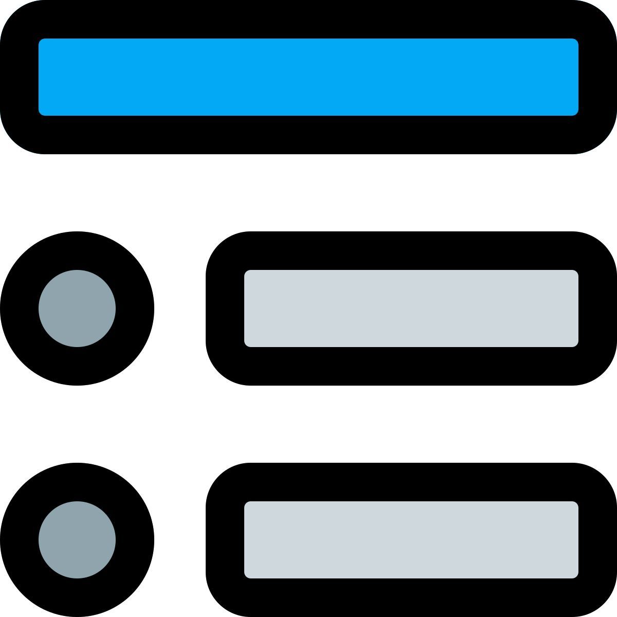 aufzählungsliste icon
