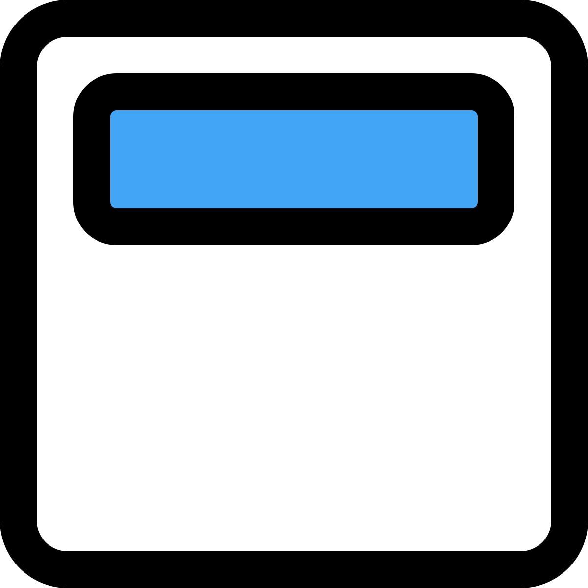 top alignment header section setting adjust layout edit position button icon