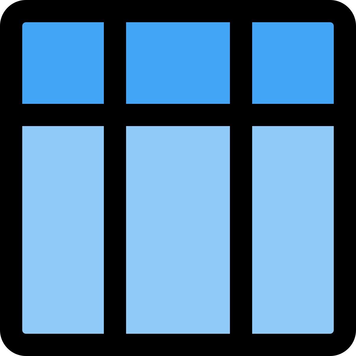 table template icon