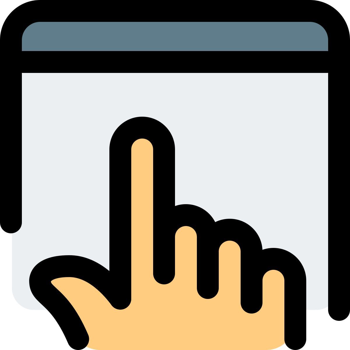 触摸浏览器窗口 icon