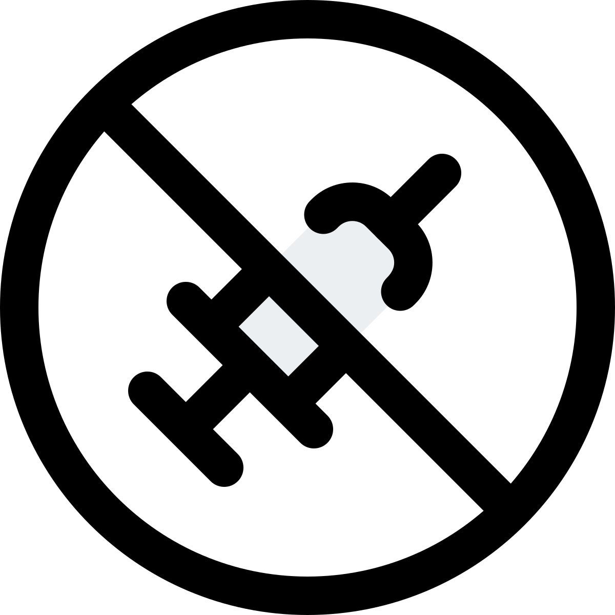 iniezione vietata icon