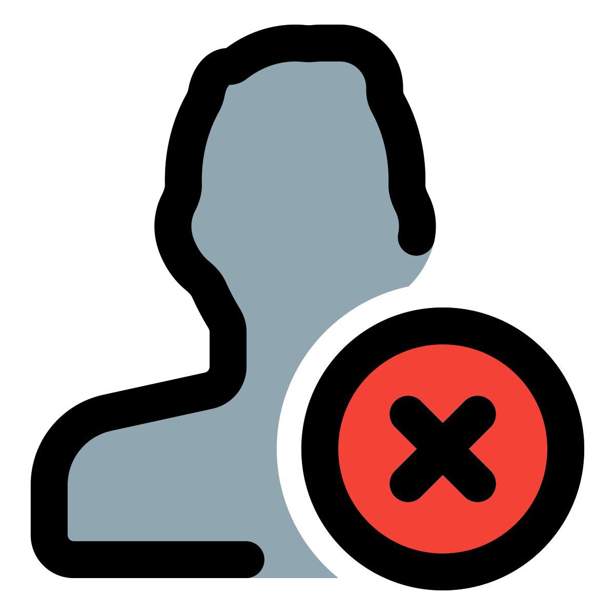 supprimer l'utilisateur de la liste d'amis icon