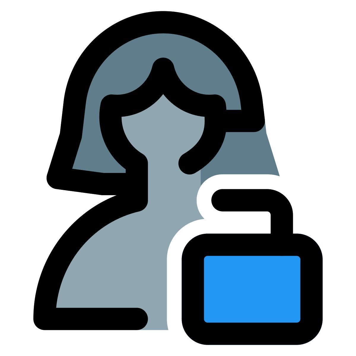 unlocking the access to the single user list from web portal icon