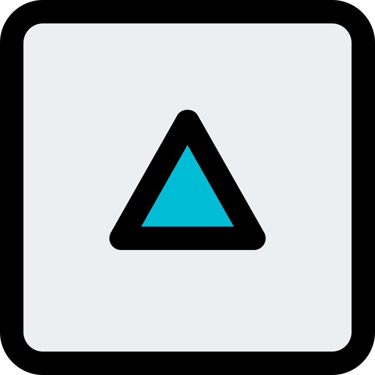 up arrow key icon