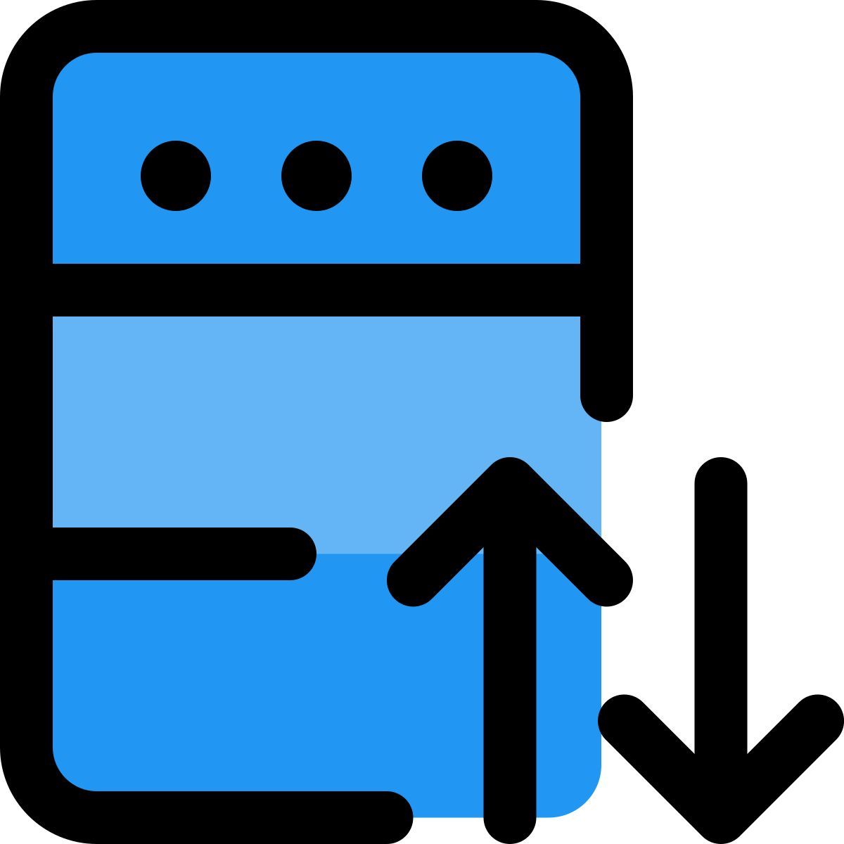 server data exchange icon