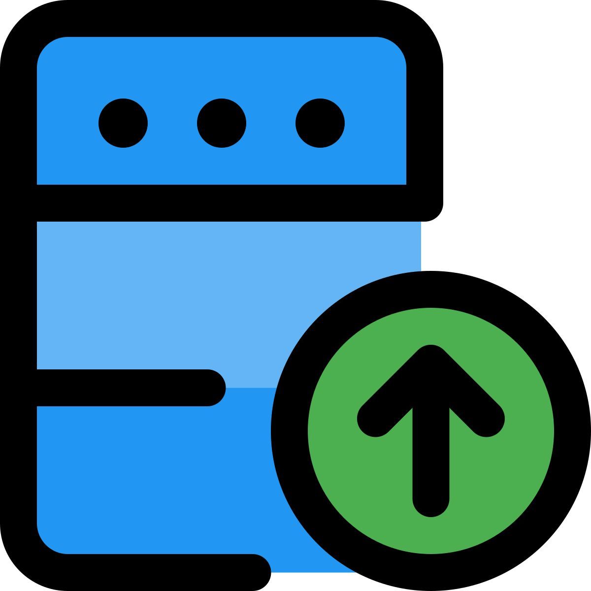 upload to server icon