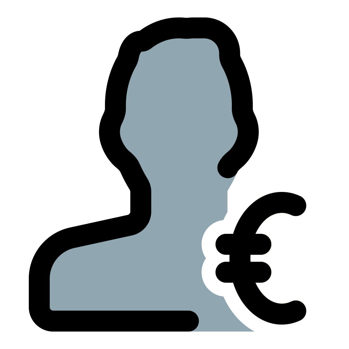 사용자 유로 icon