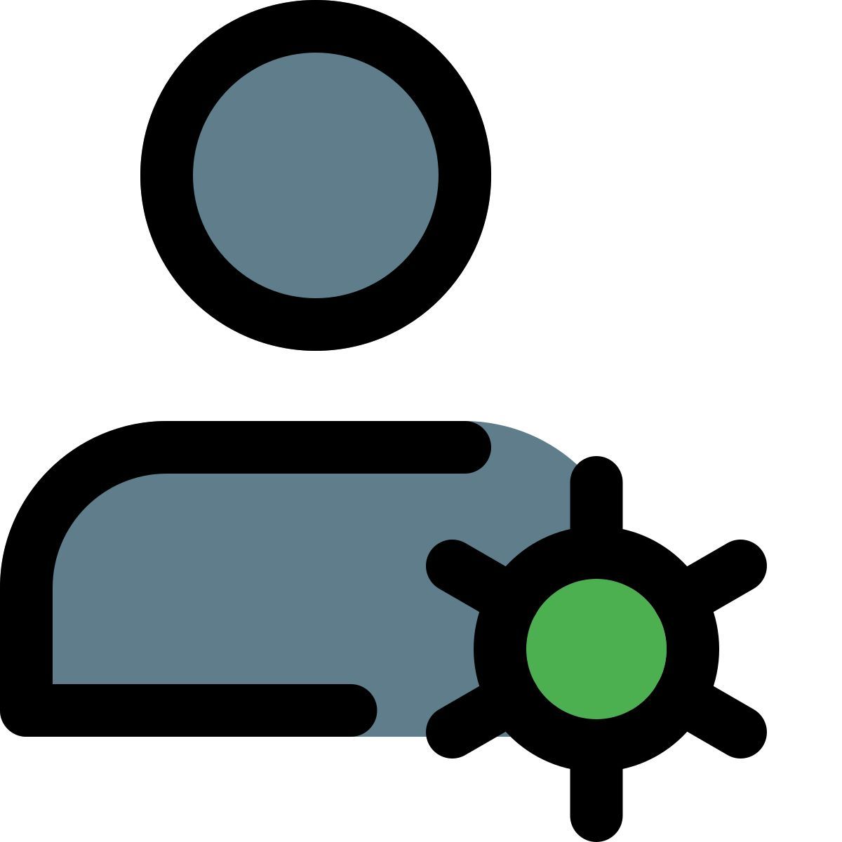 configuración del perfil icon