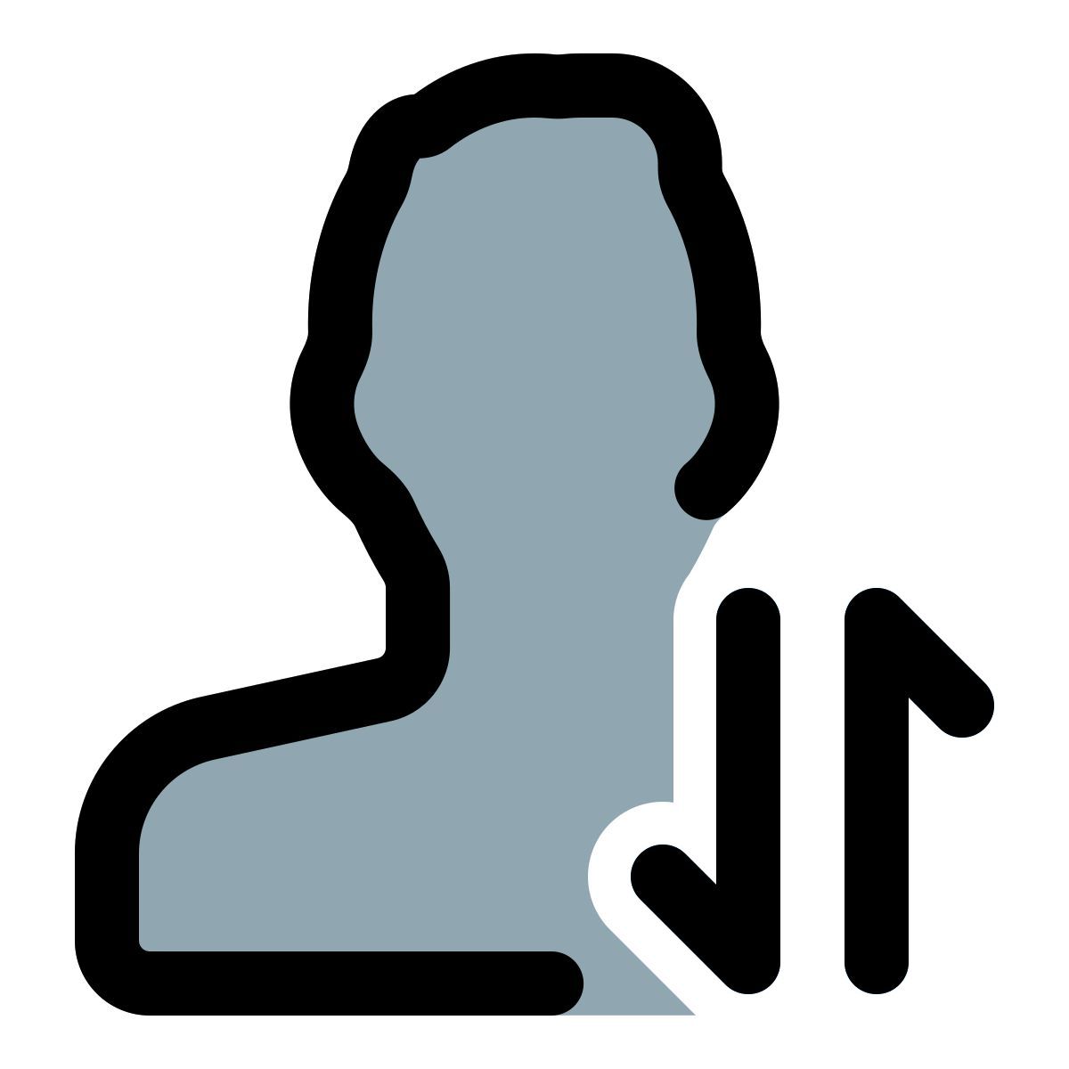 user data exchange icon