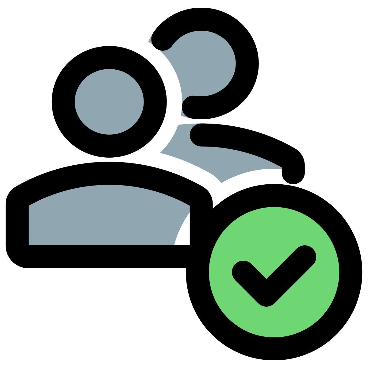 utilisateurs vérifiés icon