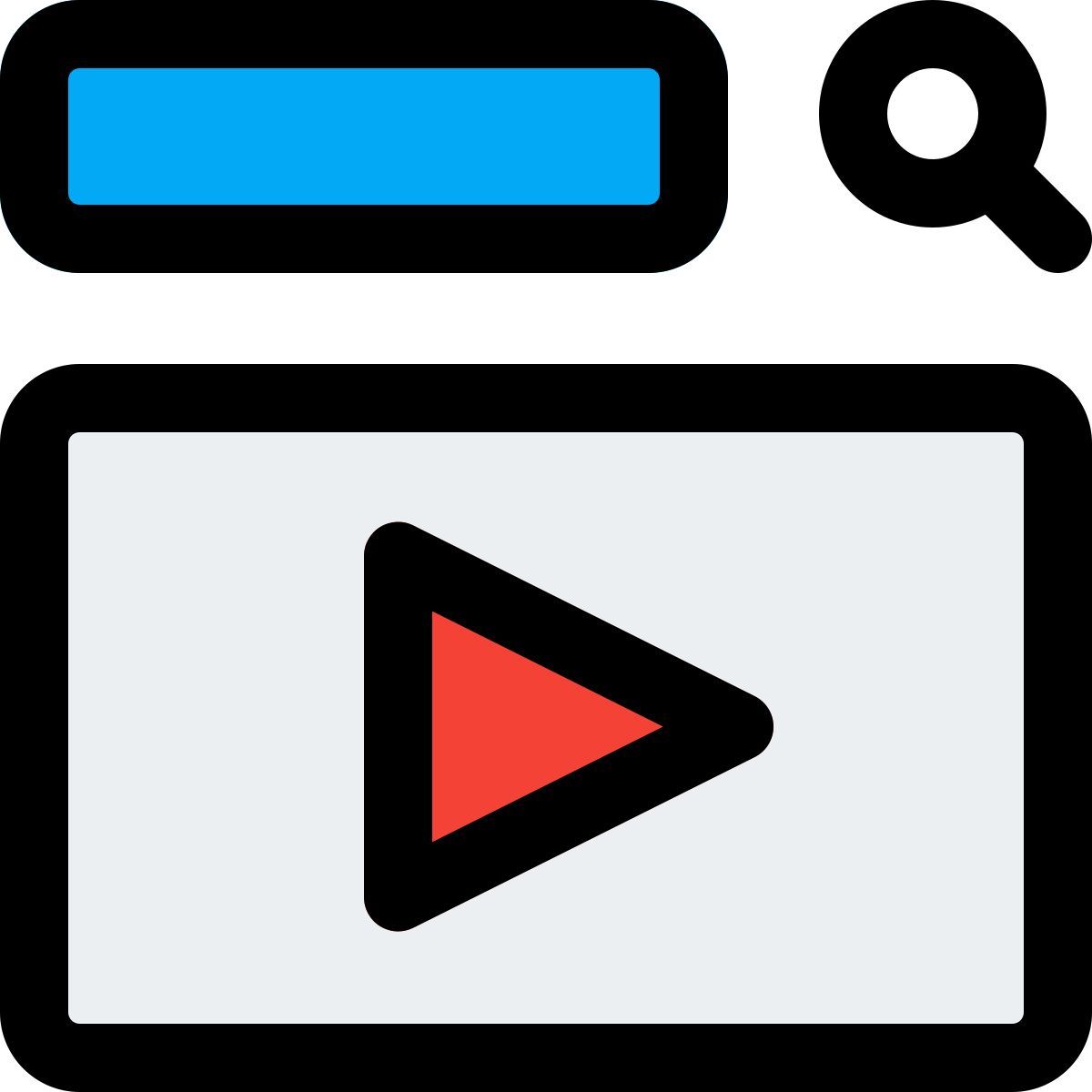 온라인 비디오 플랫폼 icon