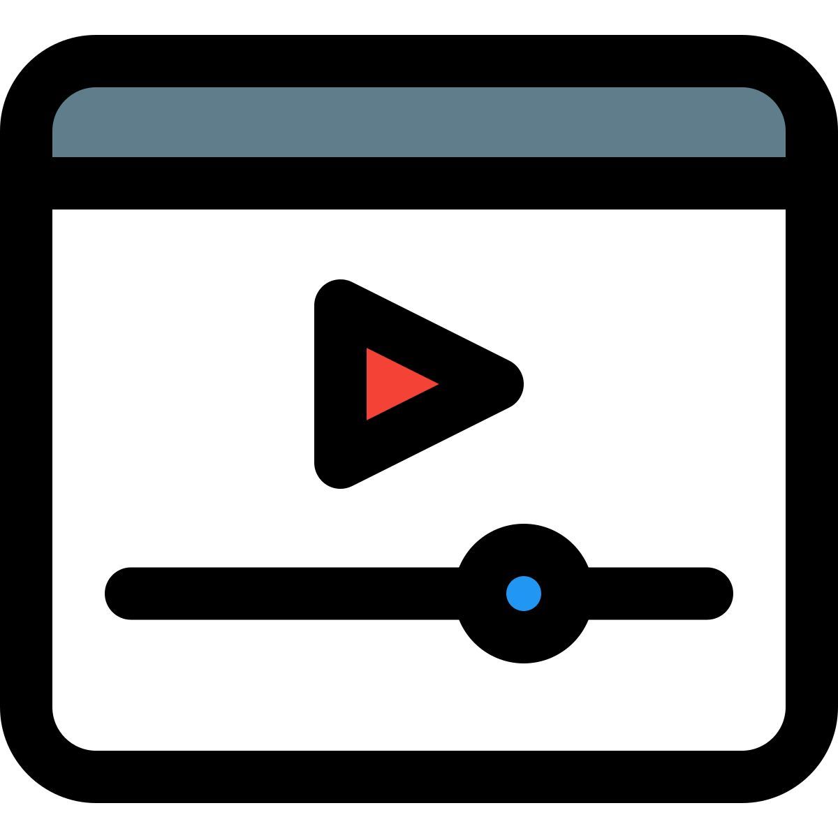 play video icon