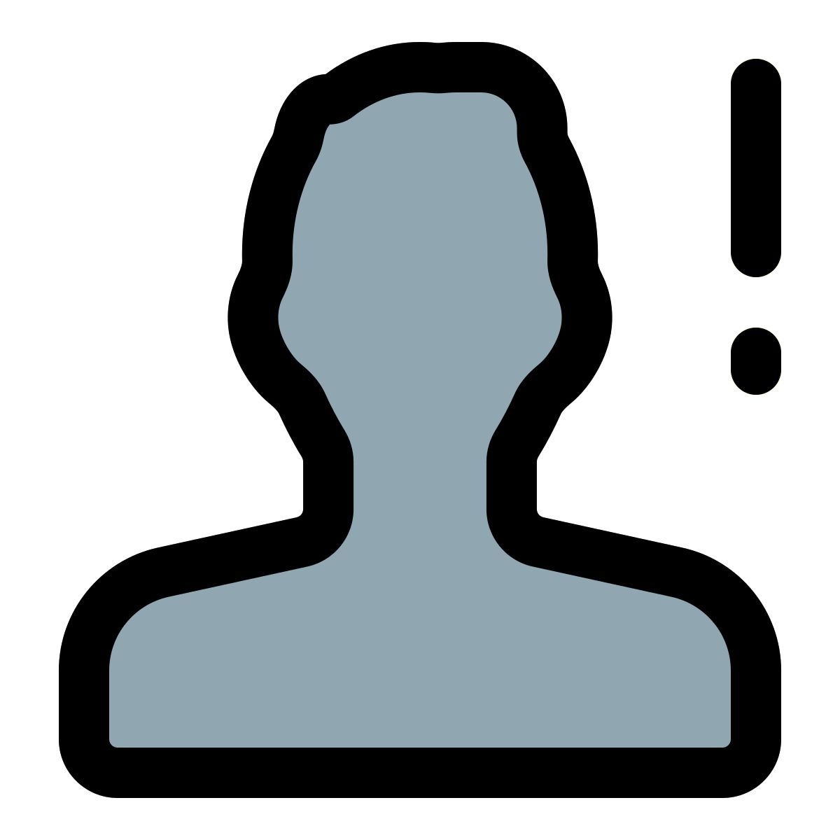 user warning icon