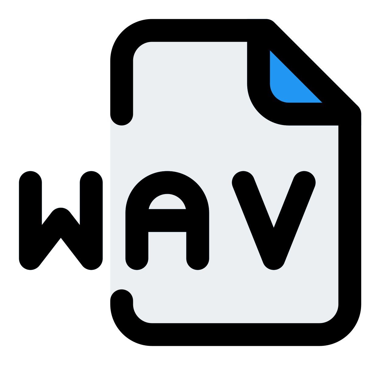 wav file icon