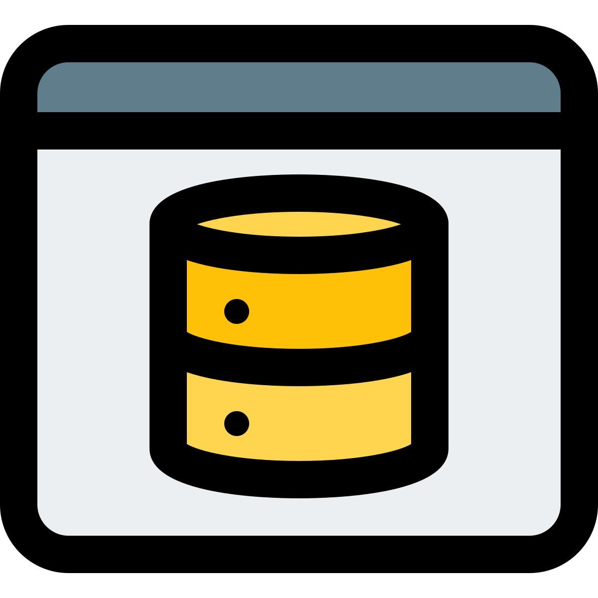 web database icon