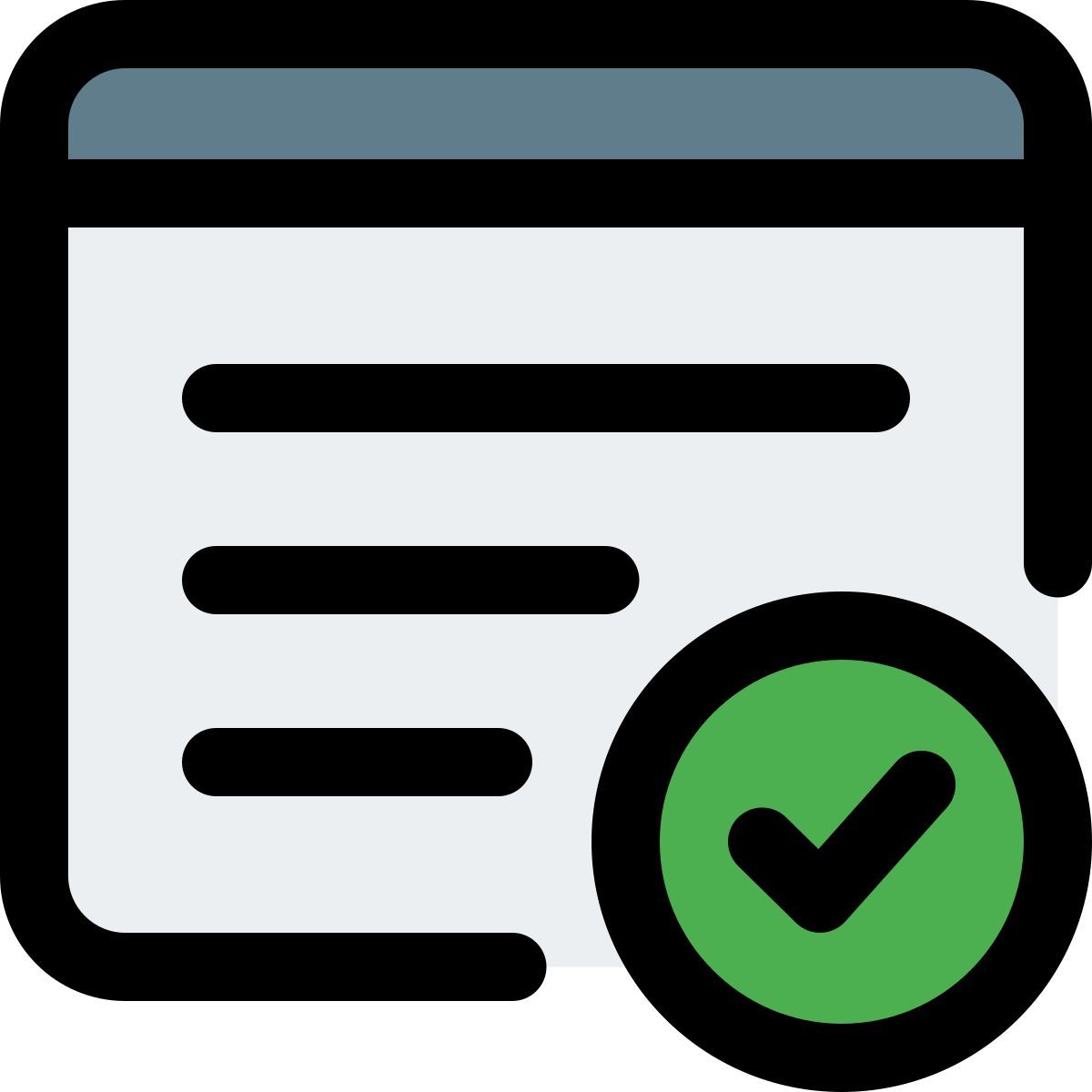 web checklist icon