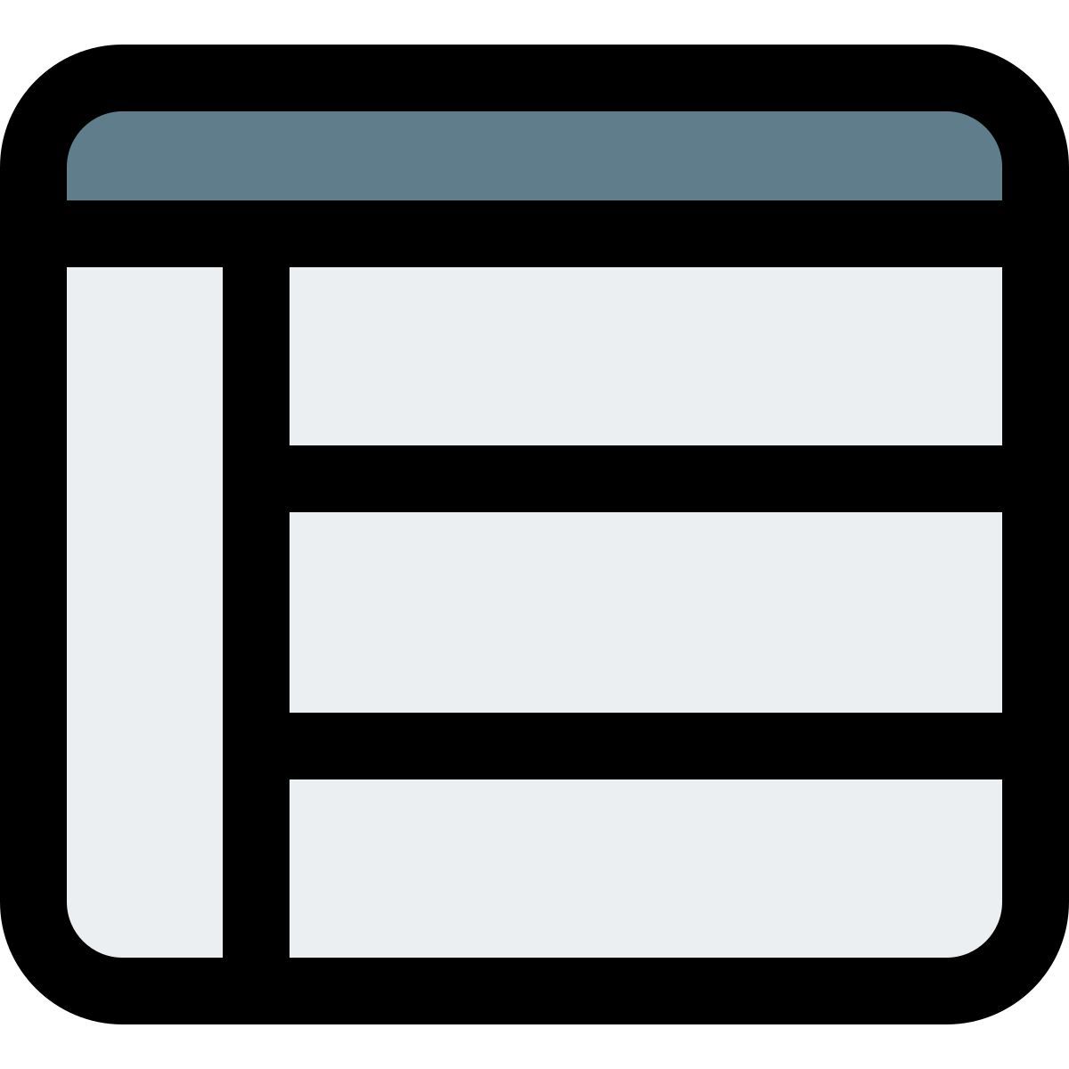 website layout icon