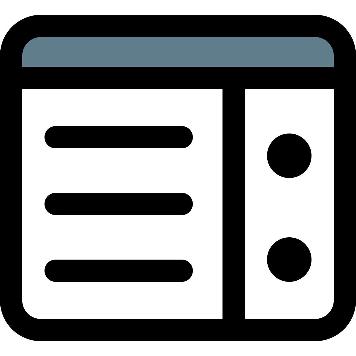 modelo de página da web icon