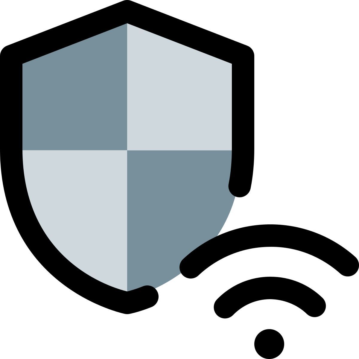 wi fi network security icon