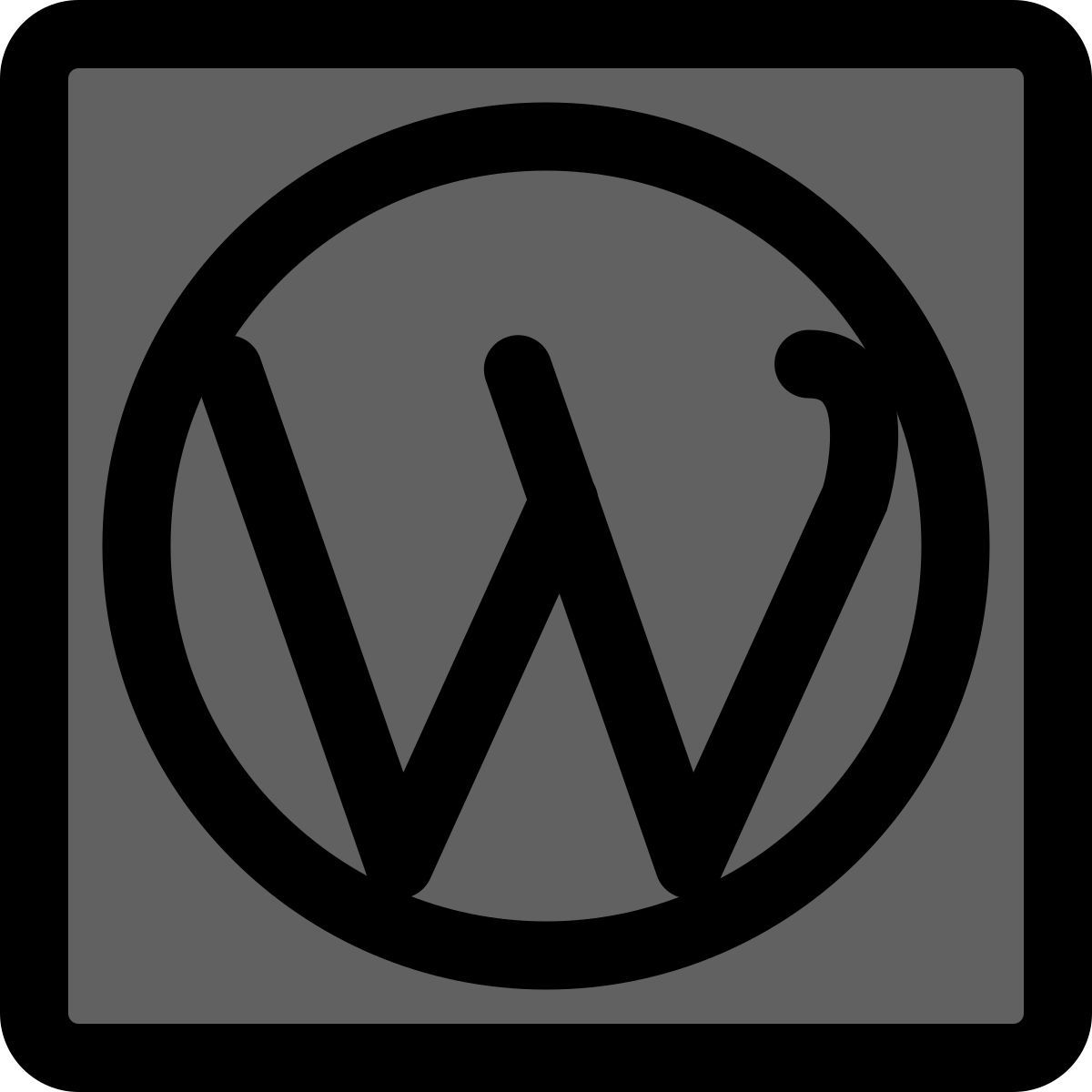 wordpress icon