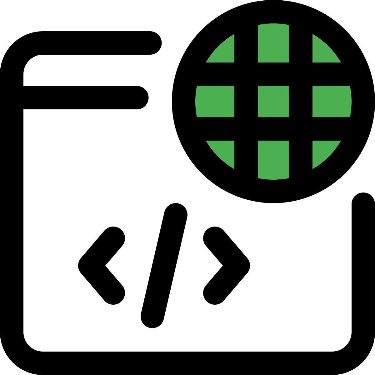 global code web icon