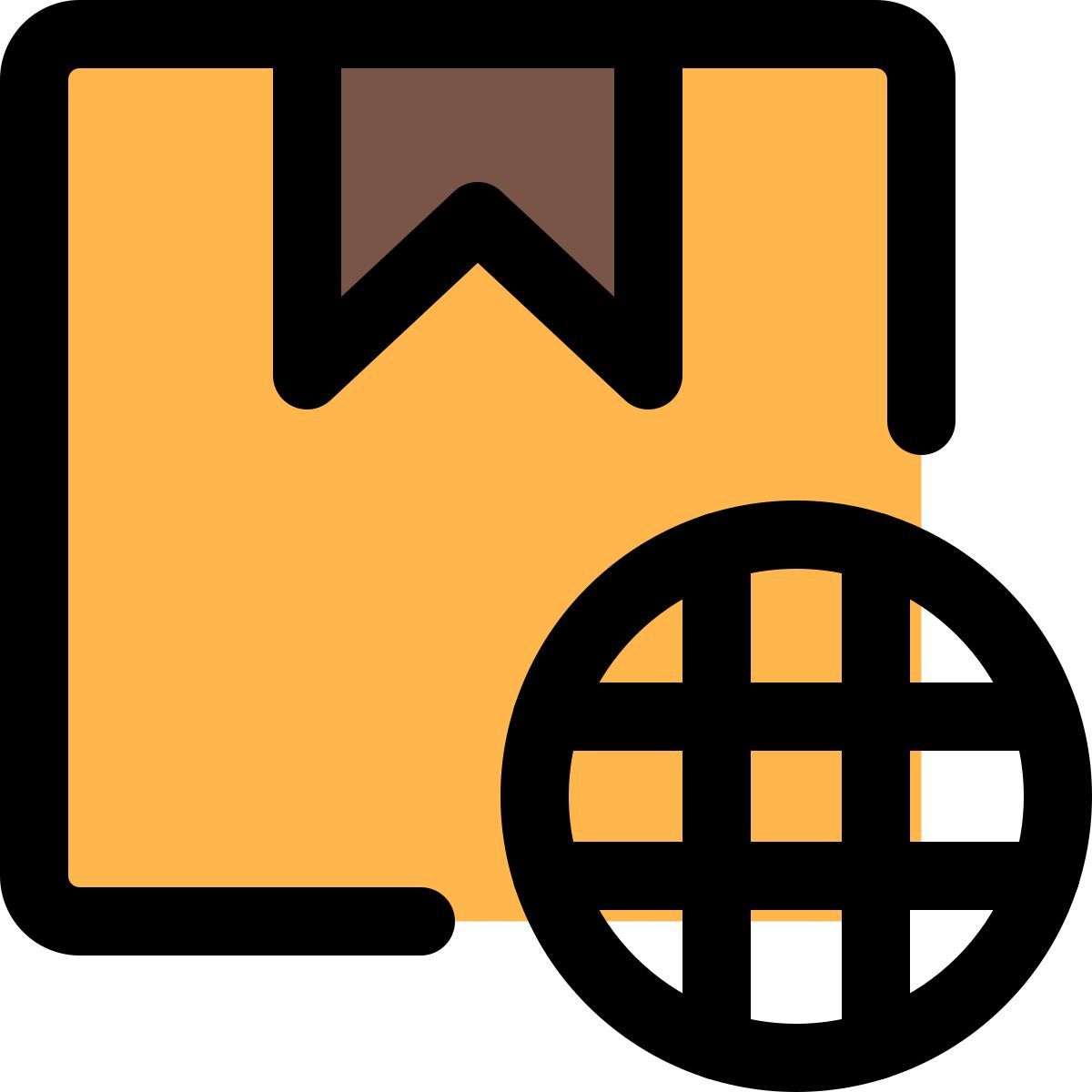 entrega a nivel mundial icon