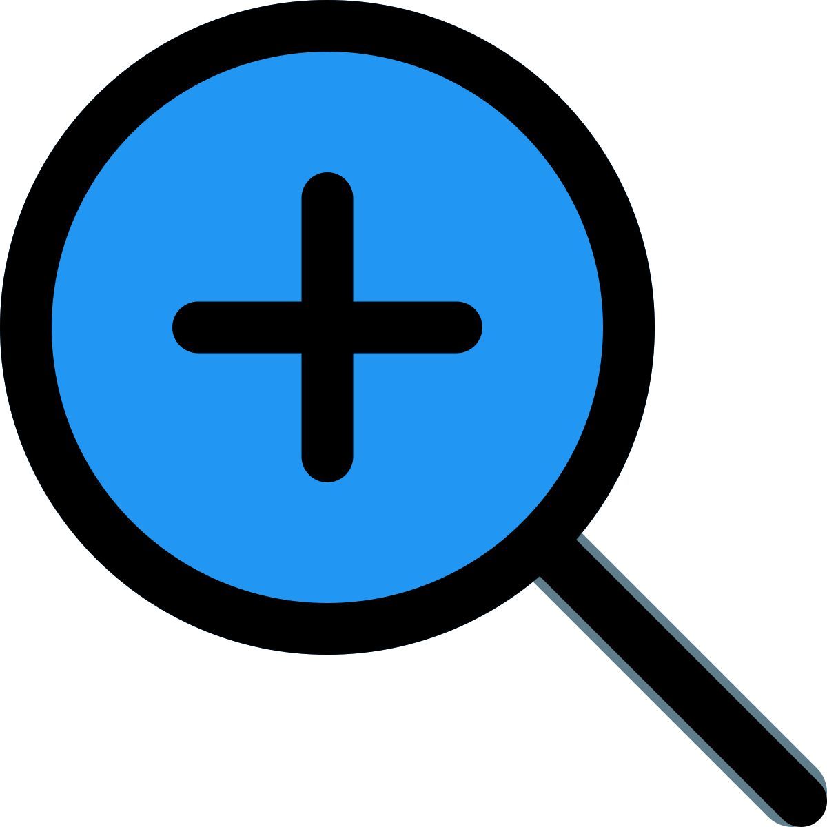 dar un golpe de zoom icon