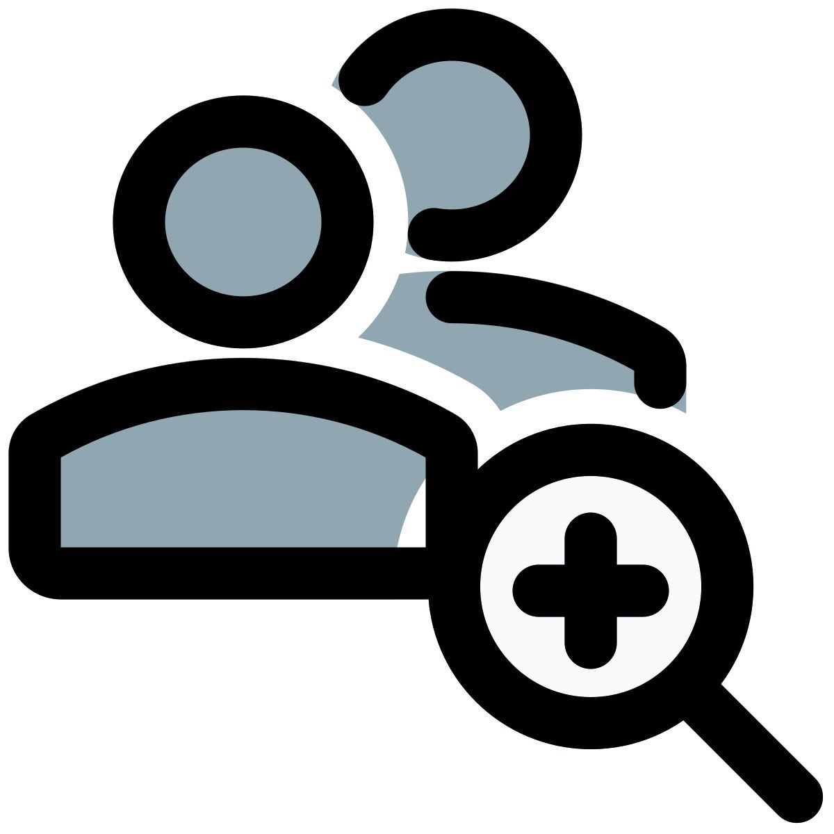 ingrandimento dell'elenco degli utenti nel web messenger icon