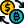 external bitcoin-to-dollar-exchange-rate-agency-symbol-crypto-filled-tal-revivo icon