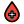 external blood-bank-with-droplet-and-plus-logotype-layout-hospital-filled-tal-revivo icon