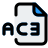 external ac3-is-a-file-extension-for-surround-sound-audio-files-used-on-dvds-format-audio-filled-tal-revivo icon