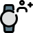 external add-multiple-user-for-watch-usage-layout-smartwatch-filled-tal-revivo icon