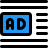 external ads-at-middle-left-side-line-in-various-article-published-online-advertising-filled-tal-revivo icon