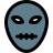 external alien-head-with-mouth-stitched-isolated-on-white-background-astronomy-filled-tal-revivo icon