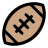 external american-football-oval-shape-ball-layout-indication-sport-filled-tal-revivo icon