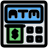 external atm-dispenser-machine-at-the-shopping-mall-mall-filled-tal-revivo icon