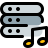 external audio-archives-stored-on-a-server-machine-server-filled-tal-revivo icon