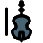 external biola-music-instrument-with-sting-and-bow-instrument-filled-tal-revivo icon