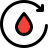 external blood-supply-transfusion-process-isolated-on-a-white-background-blood-filled-tal-revivo icon