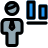 external button-alignment-of-a-word-document-for-an-businessman-to-adjust-full-filled-tal-revivo icon