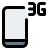 external cell-phone-with-third-generation-network-connectivity-action-filled-tal-revivo icon