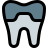 external dental-crown-with-capping-of-a-tooth-or-isolated-on-a-white-background-dentistry-filled-tal-revivo icon