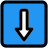 external downward-direction-for-a-places-found-in-backward-location-outdoor-filled-tal-revivo icon