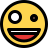 external happy-wired-emoticon-with-wired-eyes-looks-smiley-filled-tal-revivo icon