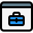 external job-recruitment-website-with-the-briefcase-on-the-web-browser-jobs-filled-tal-revivo icon