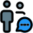 external multiple-users-chatting-on-messenger-application-function-layout-fullmultiple-filled-tal-revivo icon