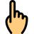 external pointing-an-index-finger-gesture-sign-allegation-political-campaign-votes-filled-tal-revivo icon