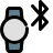 external smartwatch-with-bluetooth-connectivity-isolated-on-white-background-smartwatch-filled-tal-revivo icon